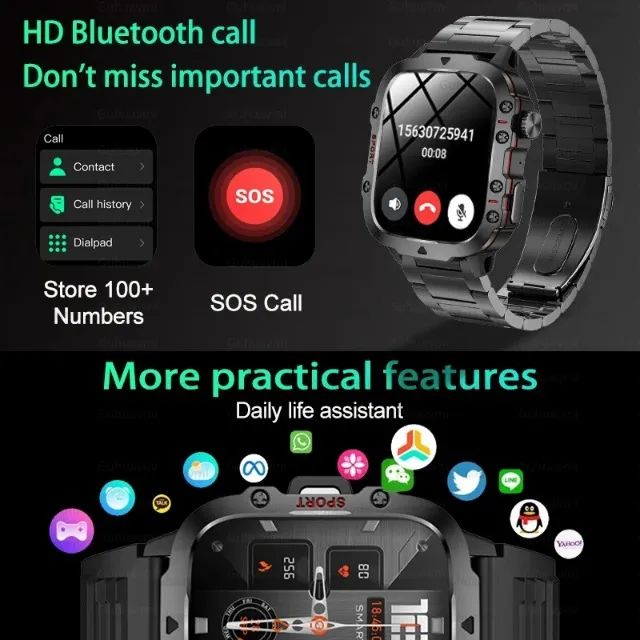  Smartwatch s58 sport À Prova D'água - Foto 4