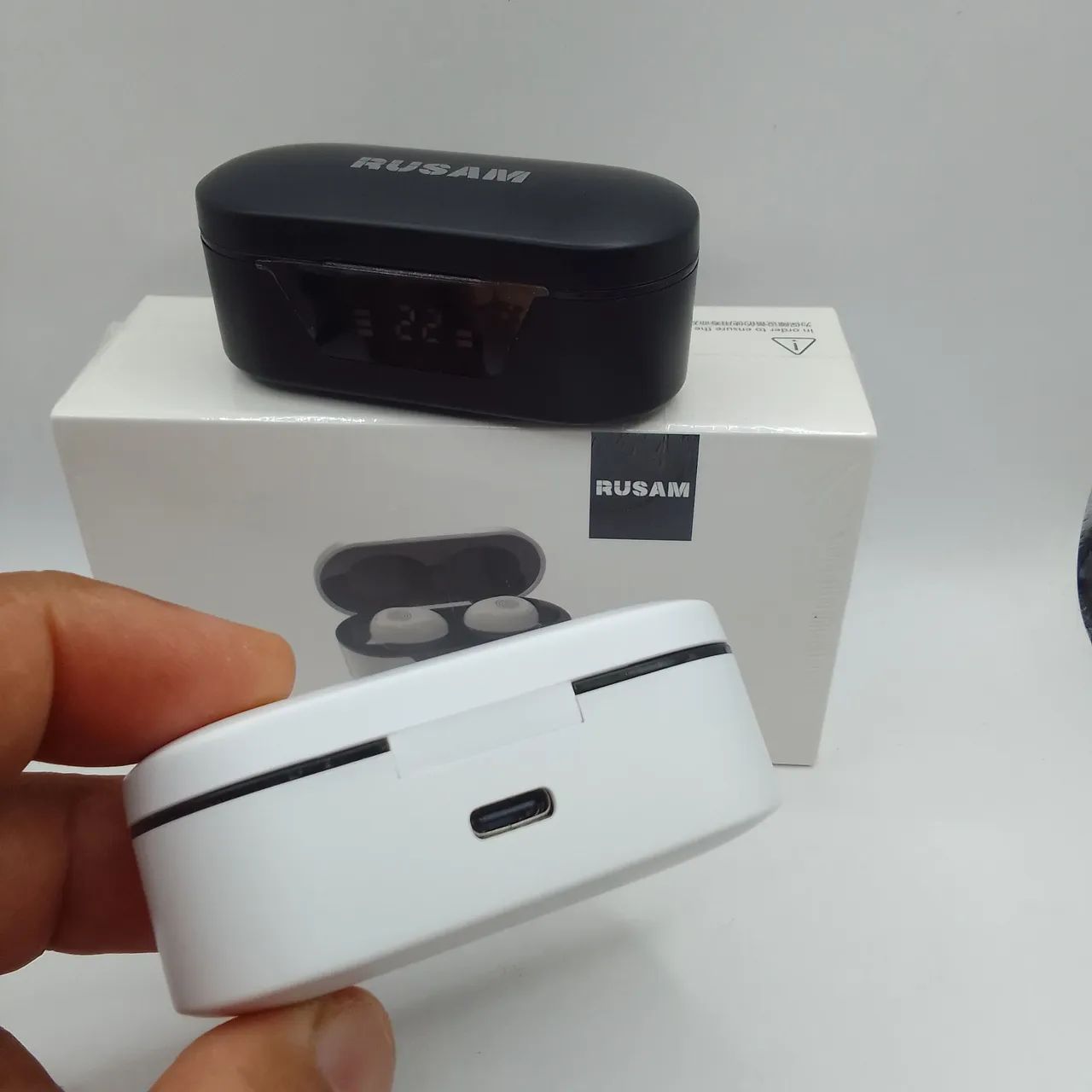 Fone Rusam recarregável  - Foto 4