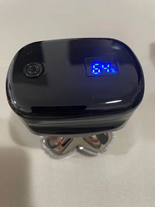 Barbeador Elétrico Skull Shaver Pitbull Gold Pro Novo - Foto 2