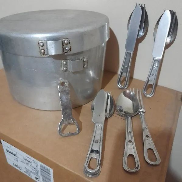 Kit de Panelas Acampamento Completo