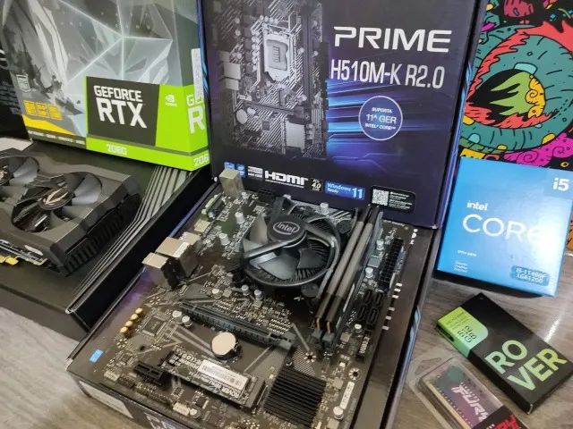 Pc Gamer Intel i5 10400F + RTX 2060 6GB - Loja Física - Garantia 1 ano - Foto 6