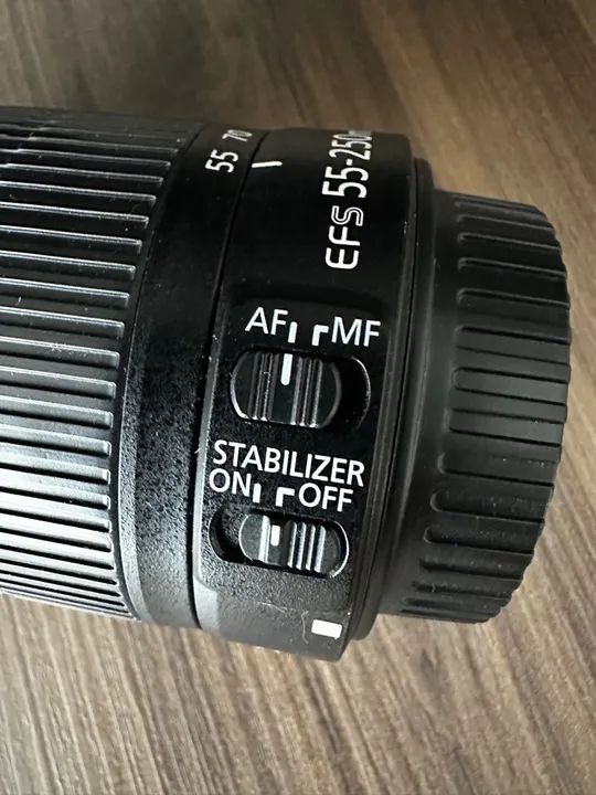 Lente cânon EF-S 55-250mm IS II