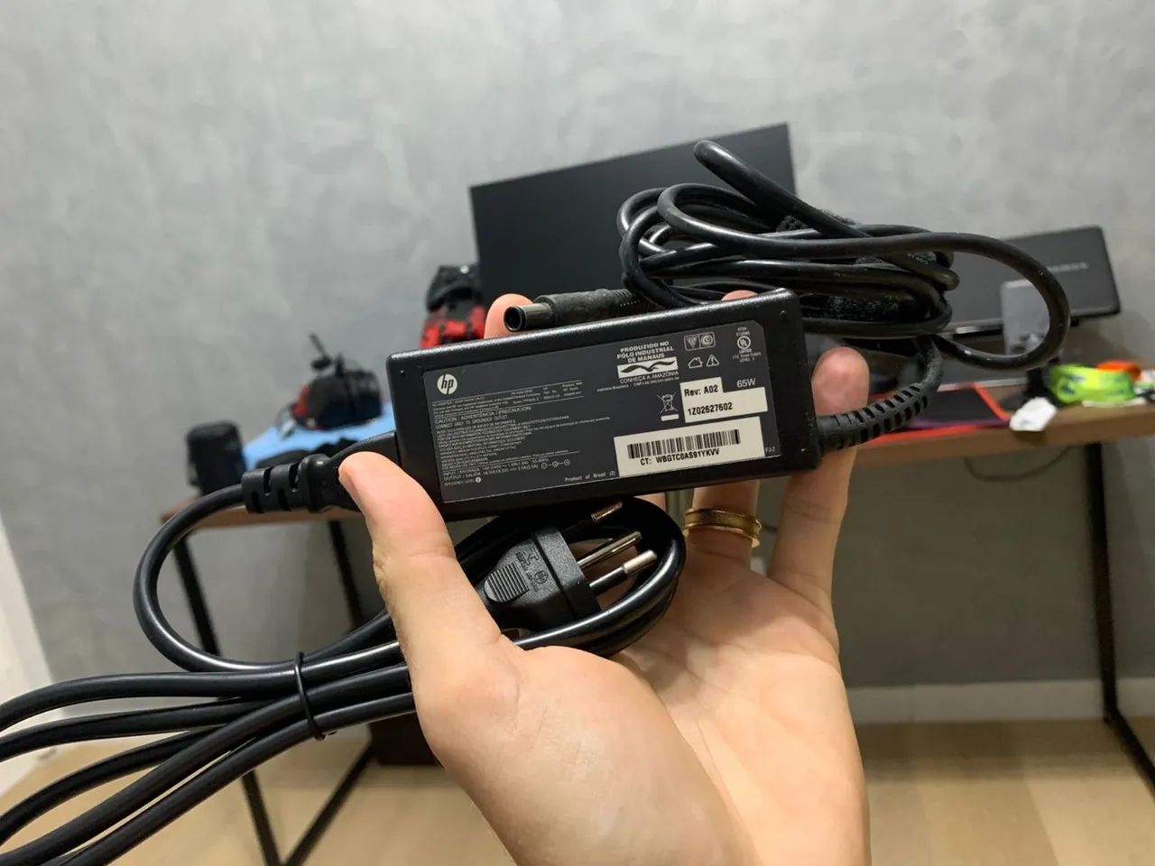 Carregador Notebook HP 65W