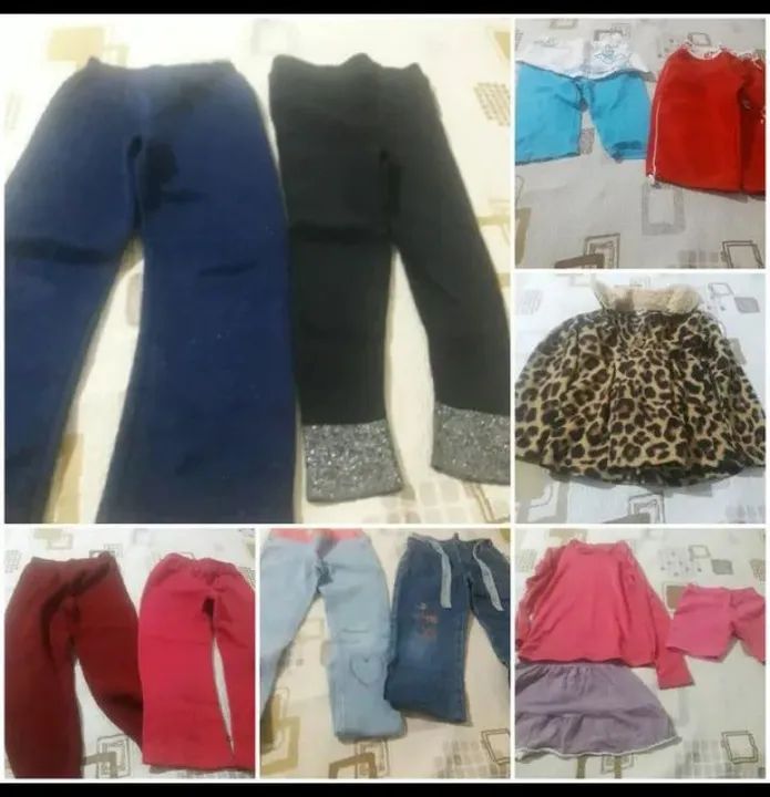Lote de roupas menina