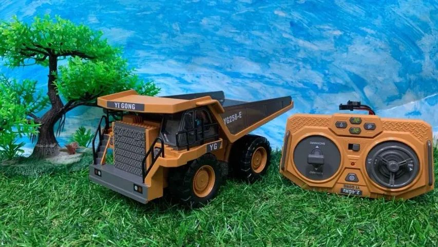 Carrinho Caçamba de Brinquedo Controle Remoto