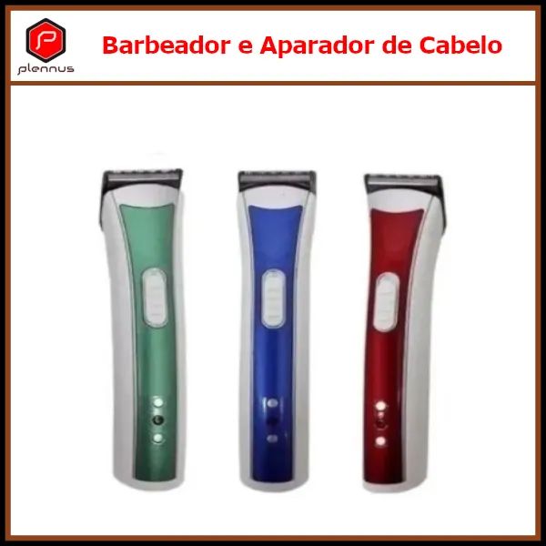 Barbeador e Aparador de Cabelo / Barba Portátil com Bateria Recarregável z023  - Foto 2