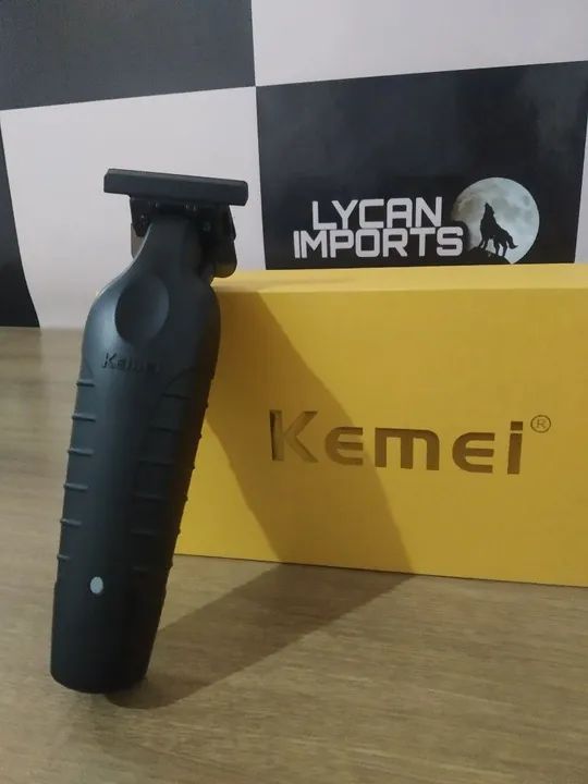 Máquina Kemei Profissional Black Trimmer