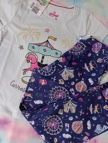 Pijama infantil feminino Abrange unidade  - Foto 3