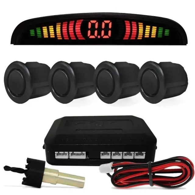 sensor de re preto automotivo