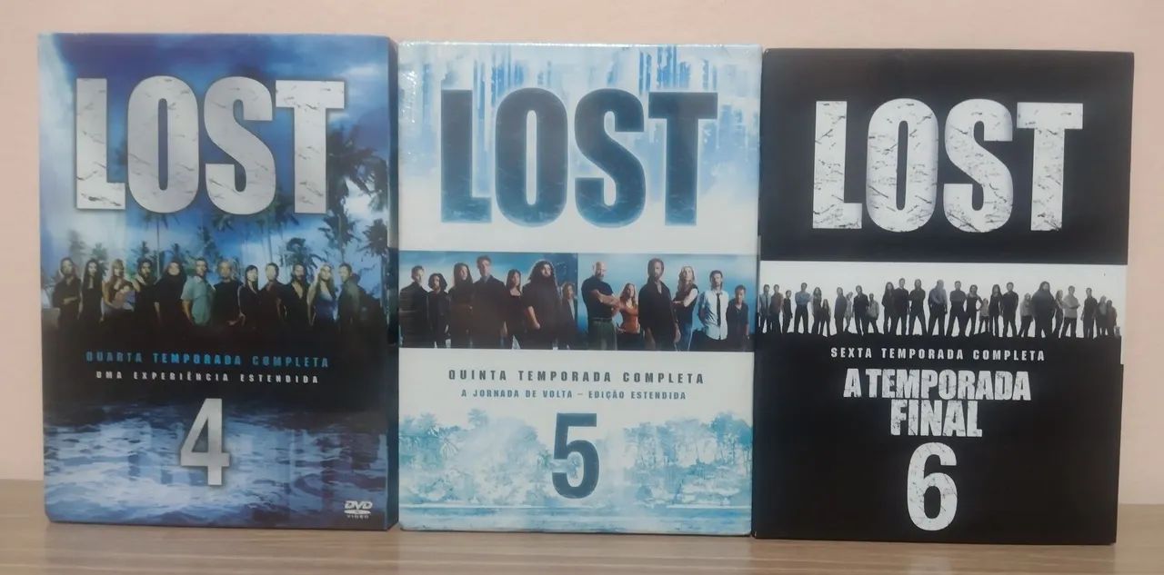 Box Lost Completo - 6 Temporadas + Livro Filosofia Lost - CDs
