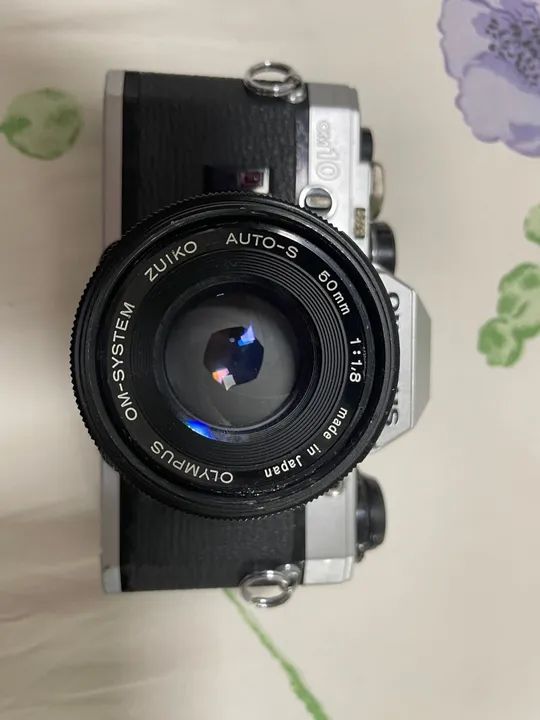 Câmera Olympus zuiko Om10