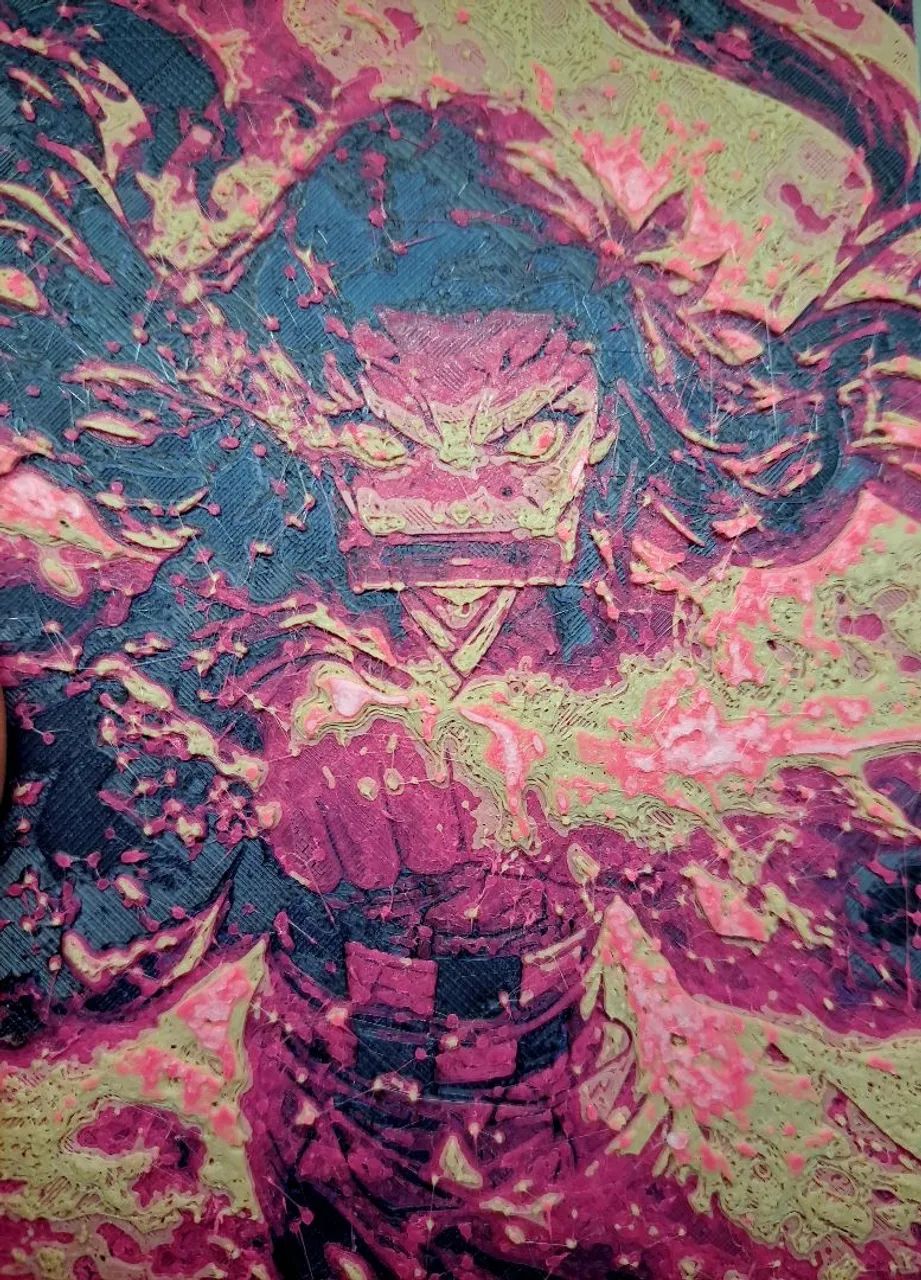 Quadro Nesuko Demon slayer 3D - Foto 4