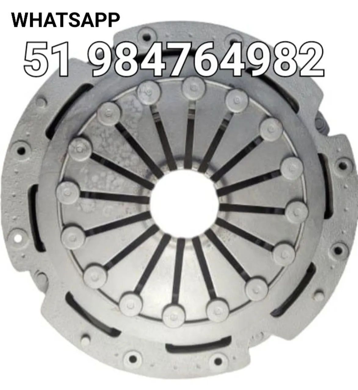 EMBREAGEM KIT PLATO E DISCO DO TRATOR VALMET 880 / 890 / 1180 / BM 85 / 100 / 110 / 120   - Foto 4