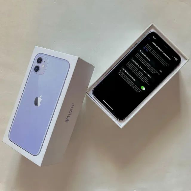 iPhone 11 64GB (Lilás) - Celulares e Smartphones - Funcionários