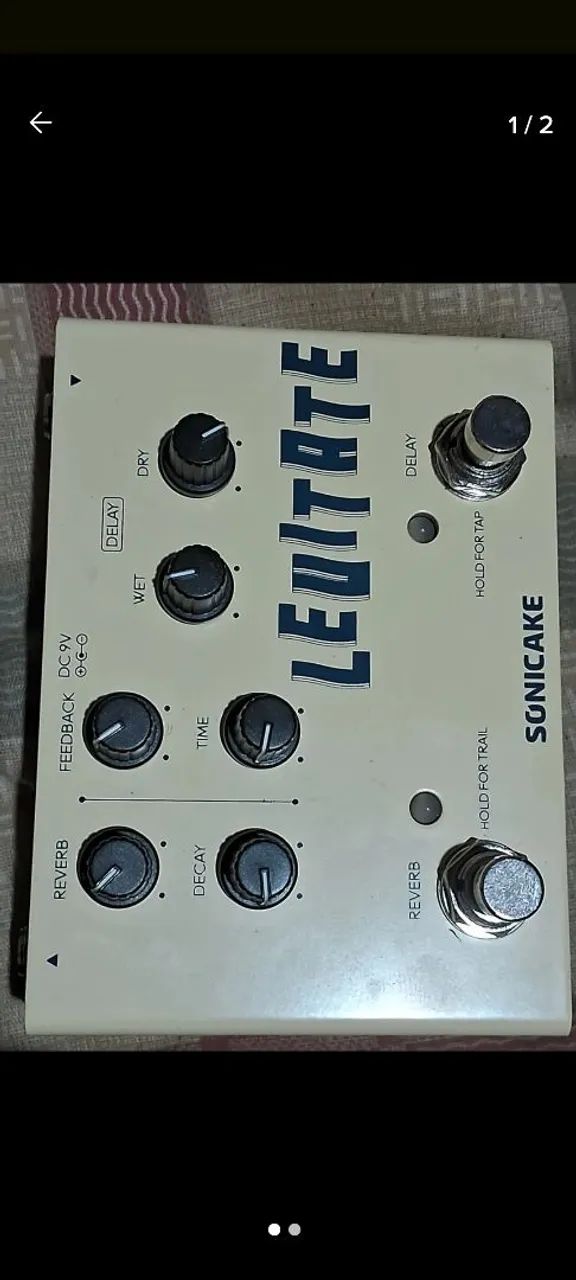 Pedal de efeitos Levitate