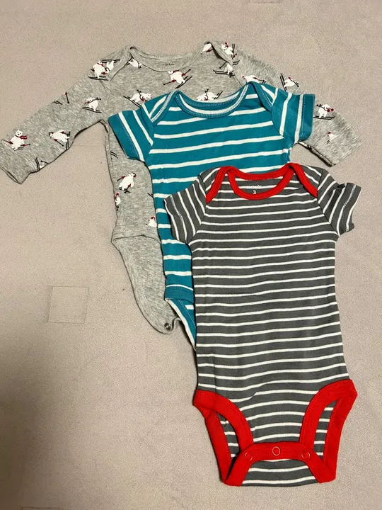 Body Carter's Menino Urso Esquiando 3 Meses