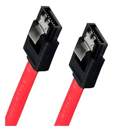 Cabos Sata 180°/180° 6 Gbps com trava - Foto 2