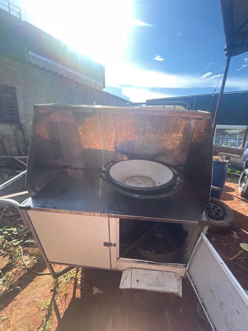 Carrinho de lanches em inox - ideal para seu negócio! - Foto 4