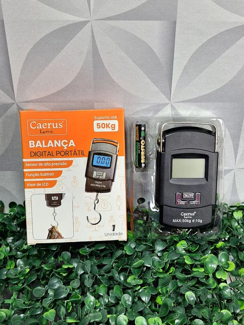 Balança Digital Portátil Caerus Home 50kg