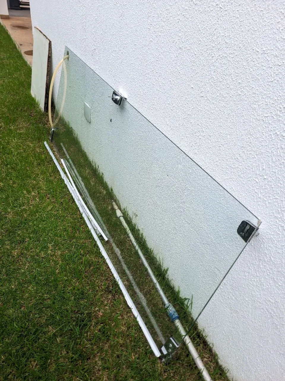 Porta de vidro temperado para box de banheiro