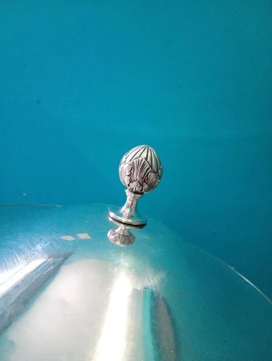 Antiga e Rara Sopeira Espessurado a Prata - Foto 5