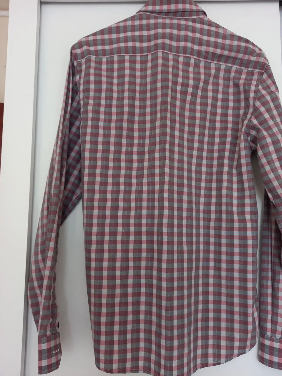 Camisa xadrez masculina individual - Foto 4