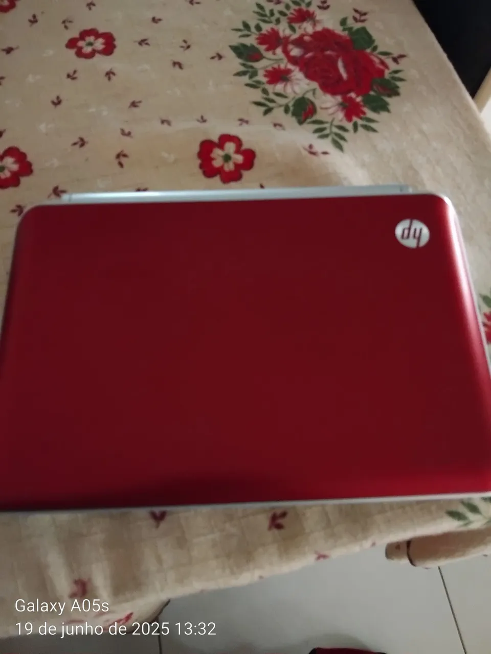 Notebook HP Vermelho
