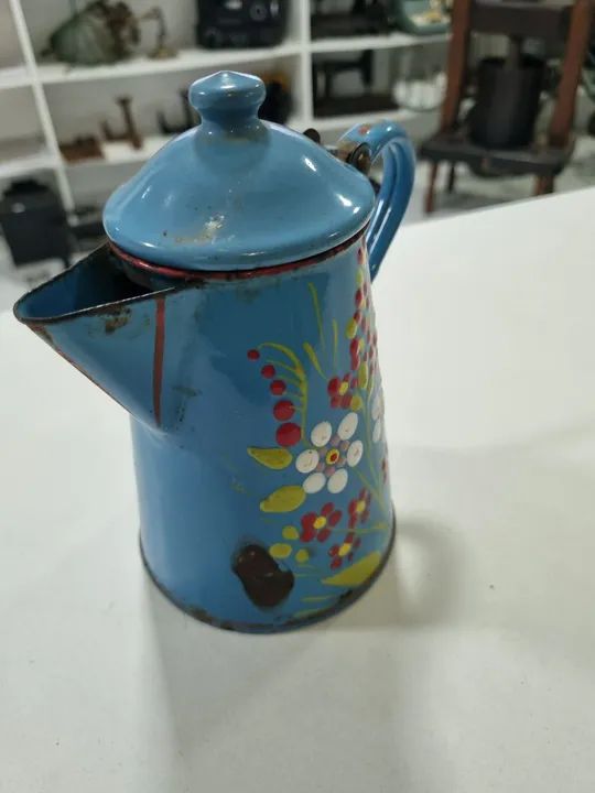 Bule de Chá Vintage Decorativo - Foto 3