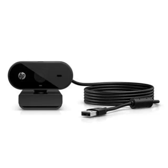 Webcam HP 320 FHD, 5MP, USB-A, Preto - Foto 4