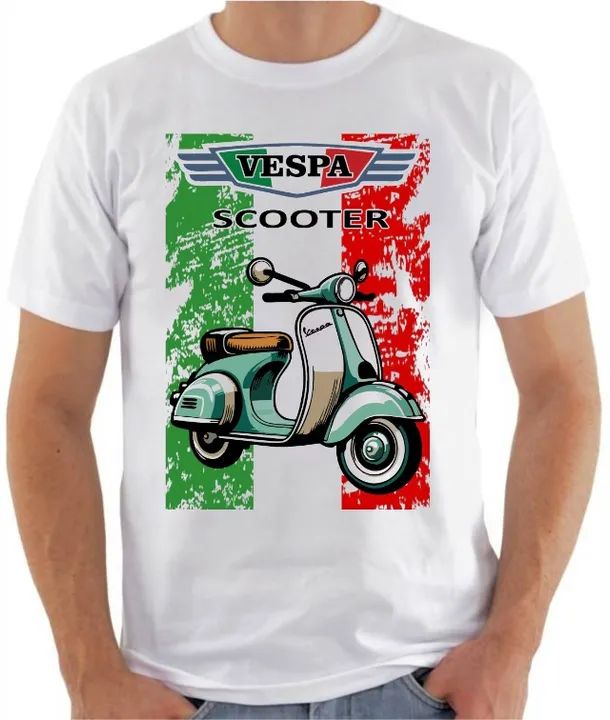 Camiseta Scooter Vespa
