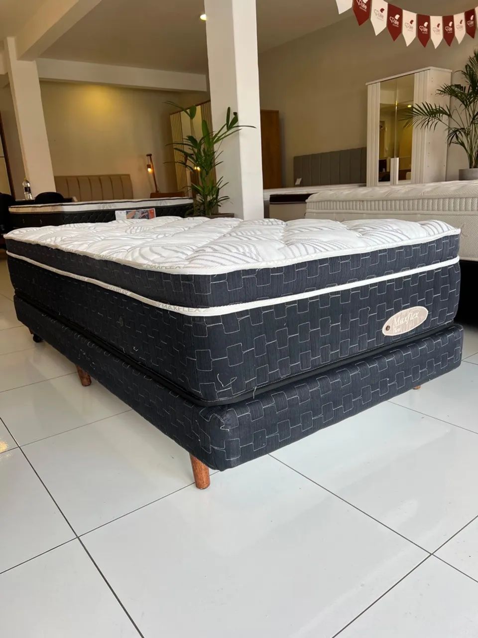 Cama de solteiro Maxflex Seminovo - ENTREGAMOS  - Foto 5