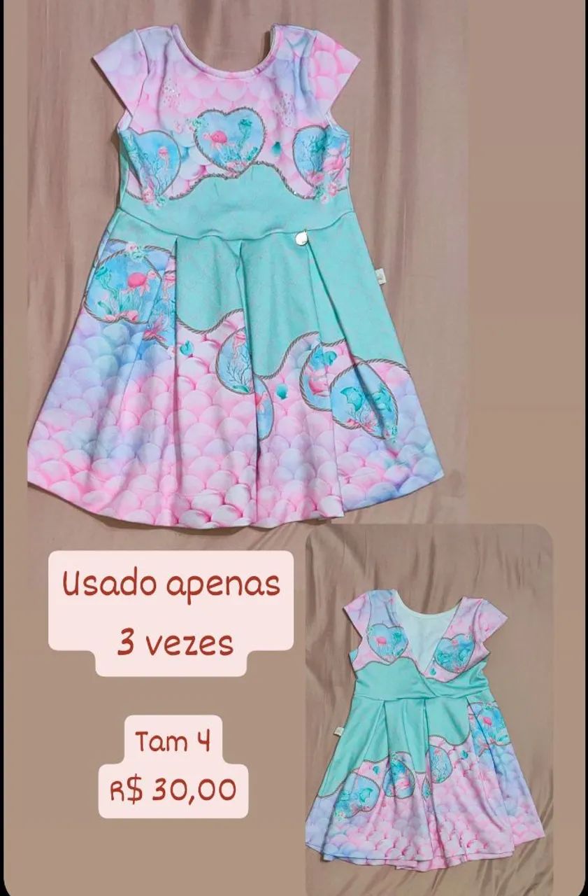 Vestido Infantil e conj Adidas -  Lindos