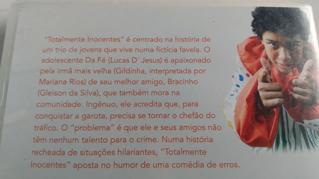 Filme DVD original totalmente inocentes.  - Foto 4