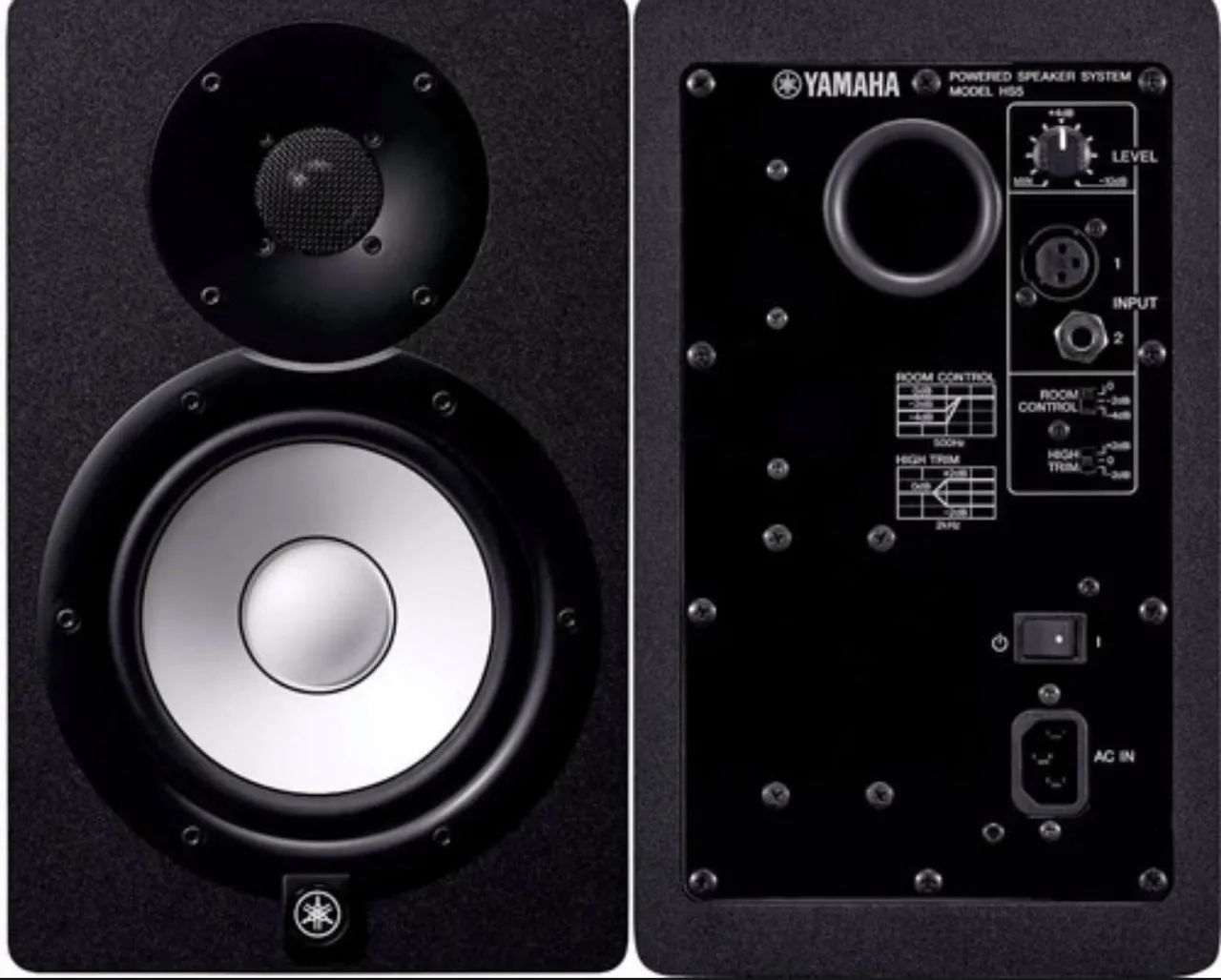 Caixa Acústica Yamaha HS5 - Monitor de Estúdio