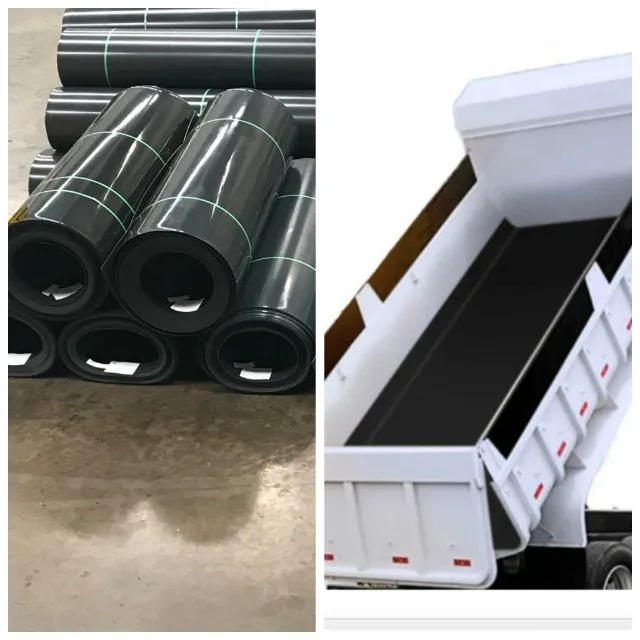 Laminado PEAD 5,0 mm para proteção de caçambas de máquinas/caminhões 5 x 2,2