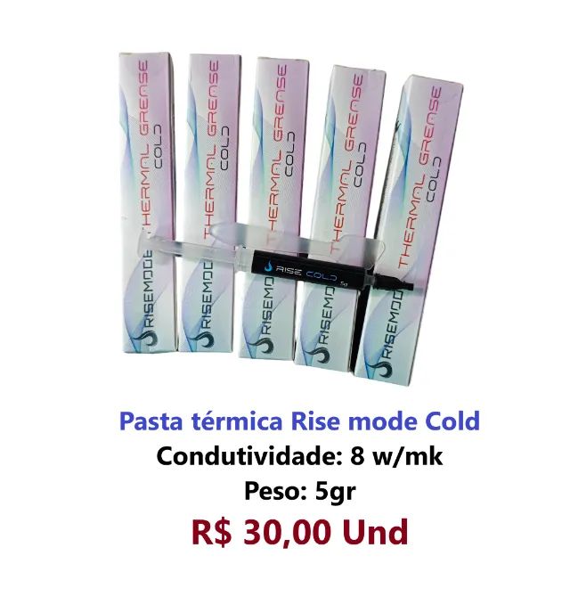 Pasta térmica Gd007 3gr 20,00 /Rise mode / Thermagic zf12 60,00 - Foto 2