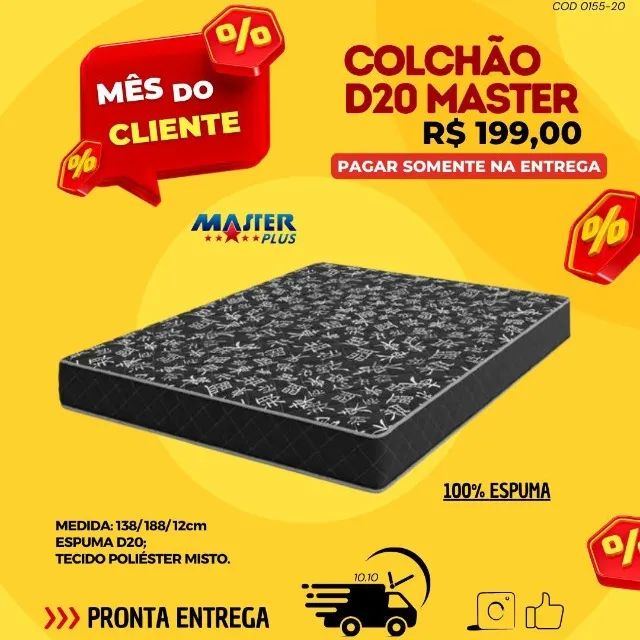 DOUBLE BED MATTRESS D20 (DIRECT FROM FACTORY)