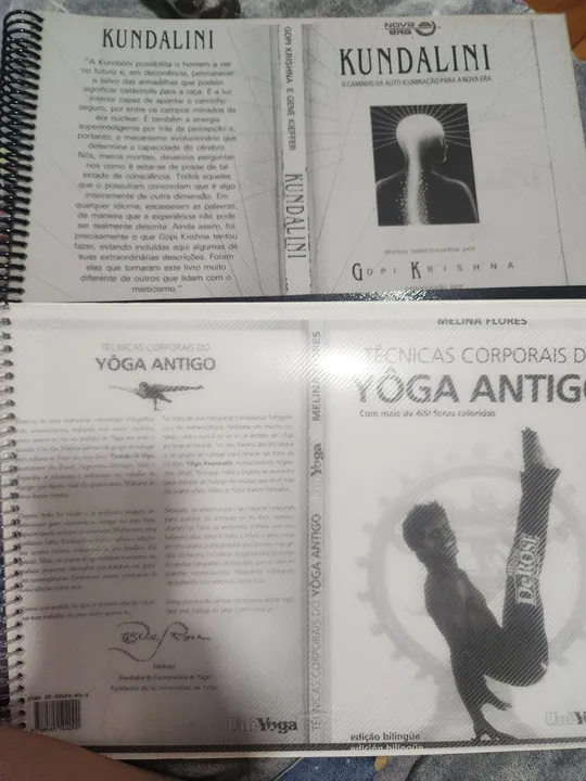 Livros Kundalini e Yoga Antigo - Novos e em Português
