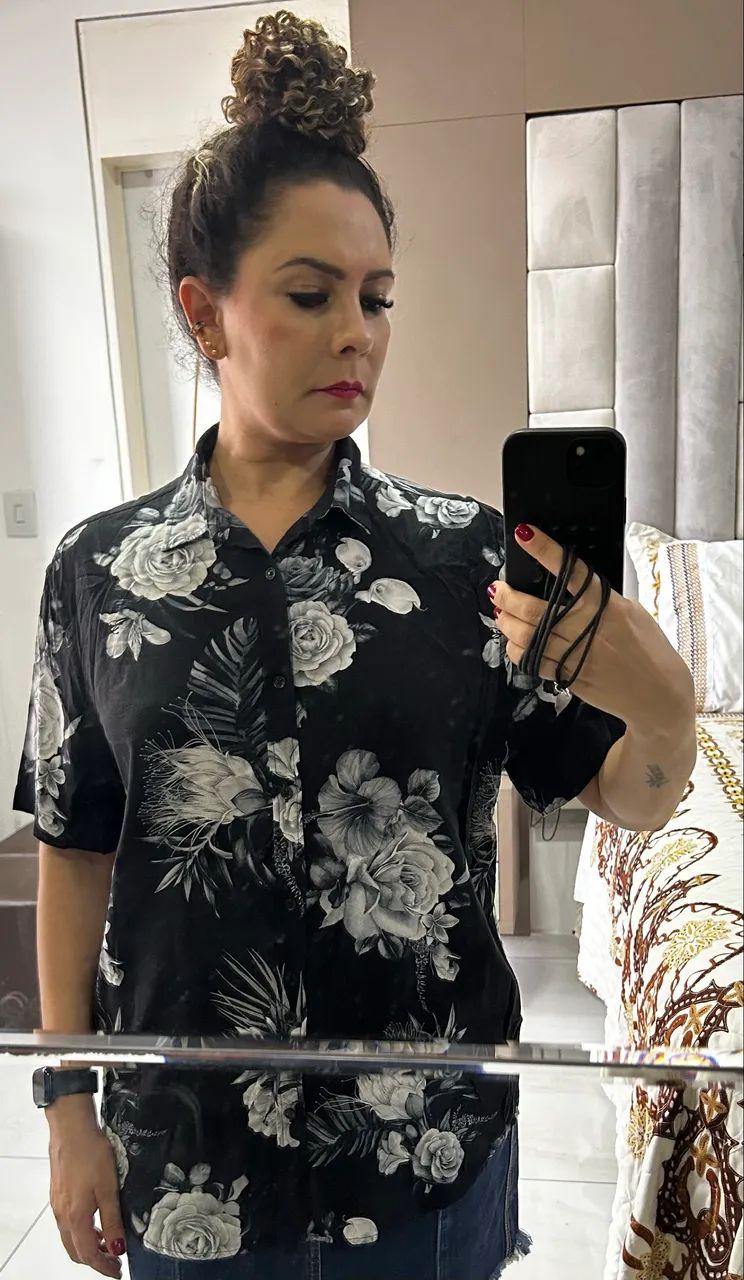 Camisas unissex usadas 1 vez