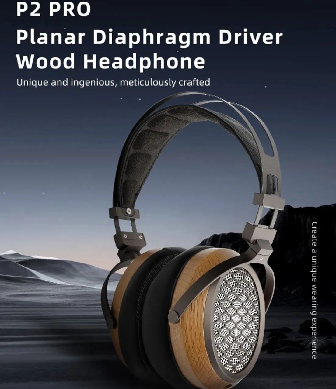 Fone de ouvido SIVGA P2 Pro - Perfeito estado! Headphone Som