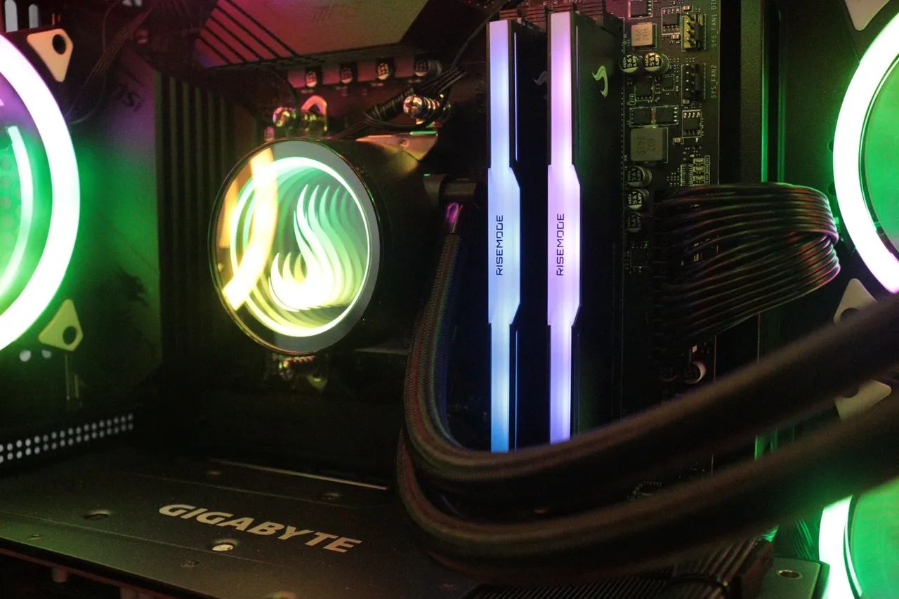 PC Gamer Ryzen 5700X3D + RX 7600 + Fonte Gold - 3 Meses de Uso! - Foto 2