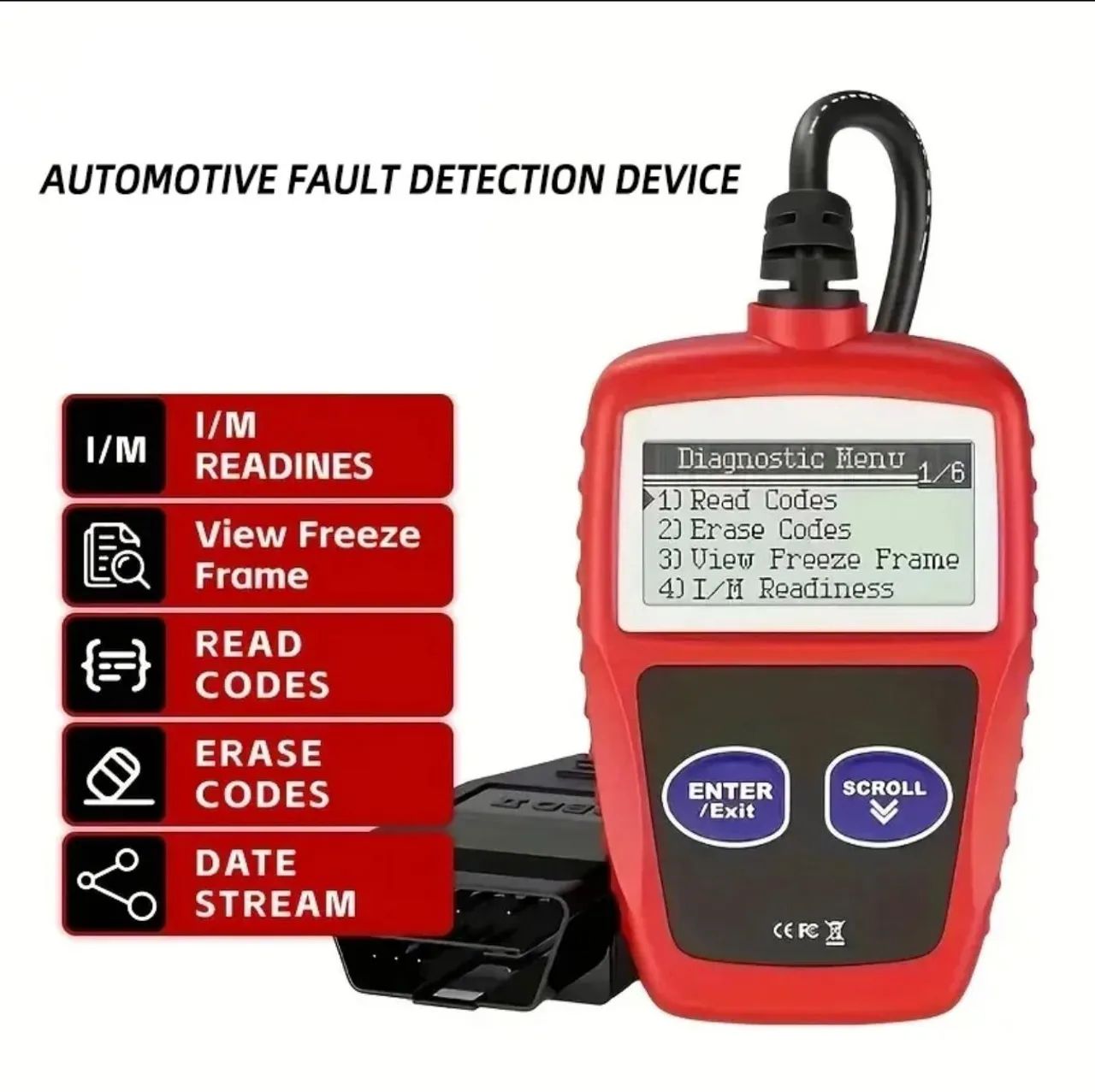SCANNER AUTOMOTIVO KONNWEI KW806 OBD2