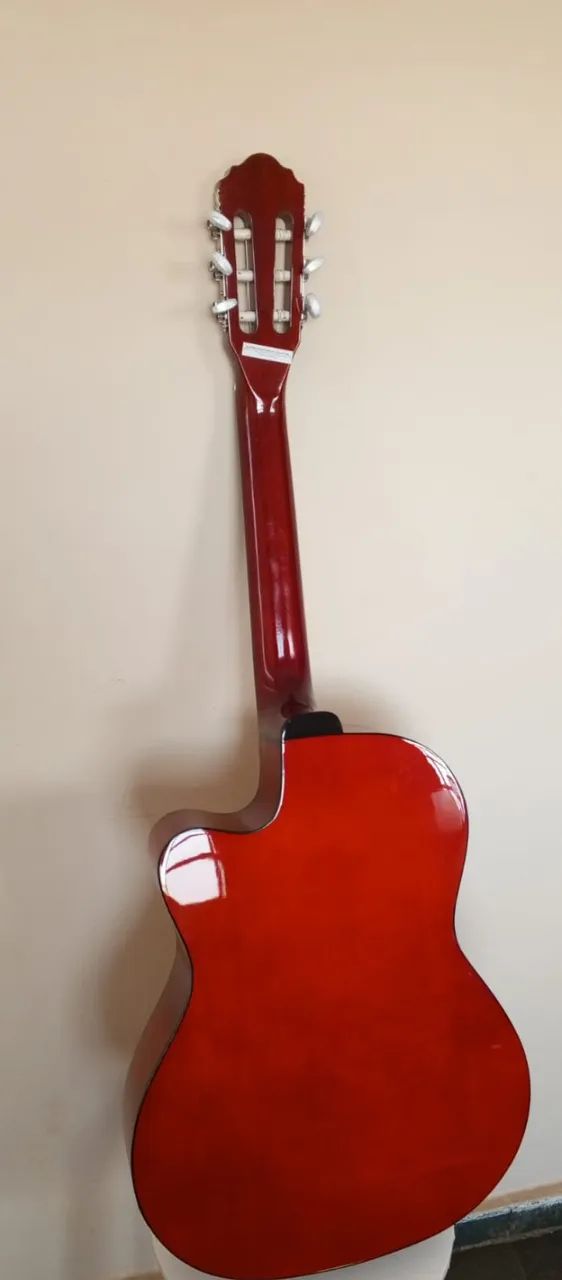 Violão Giannini N14 + capa + capotraste - Foto 5