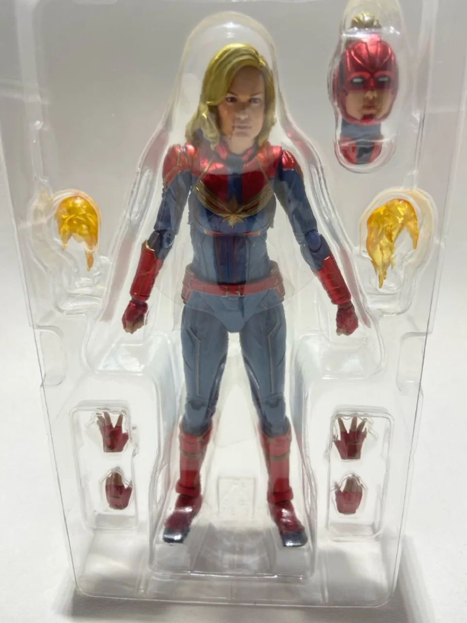 Action Figure Capitã Marvel SHFiguarts Marvel Bandai - Foto 5