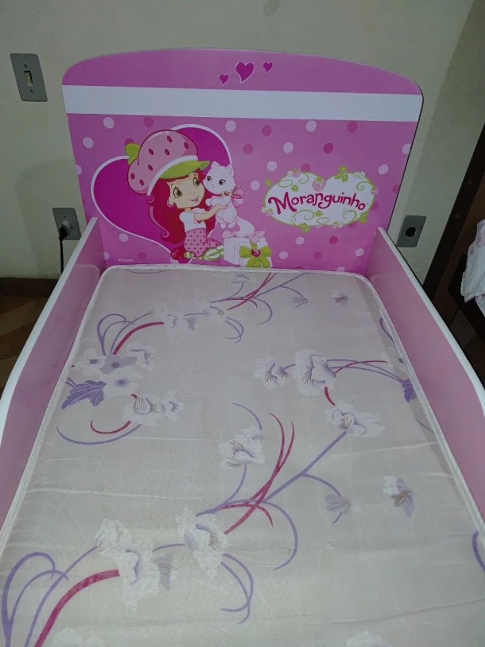 Mini cama infantil Moranguinho + colchão  - Foto 3