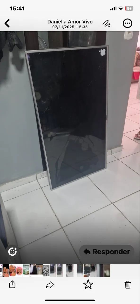 TV pra retirada de peças 