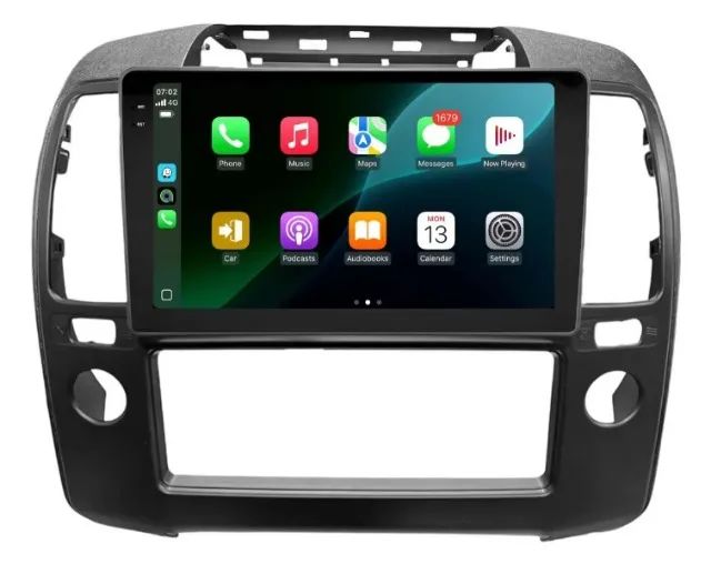 Central Multimídia Android 9 Pol. Carplay e Android Auto Frontier 2008 a 2016 - Foto 4