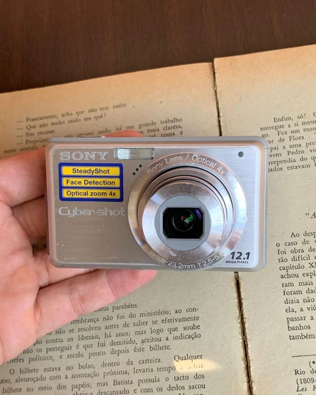câmera digital sony cybetshot dsc-s980 completa e pronta pra uso! - Foto 2