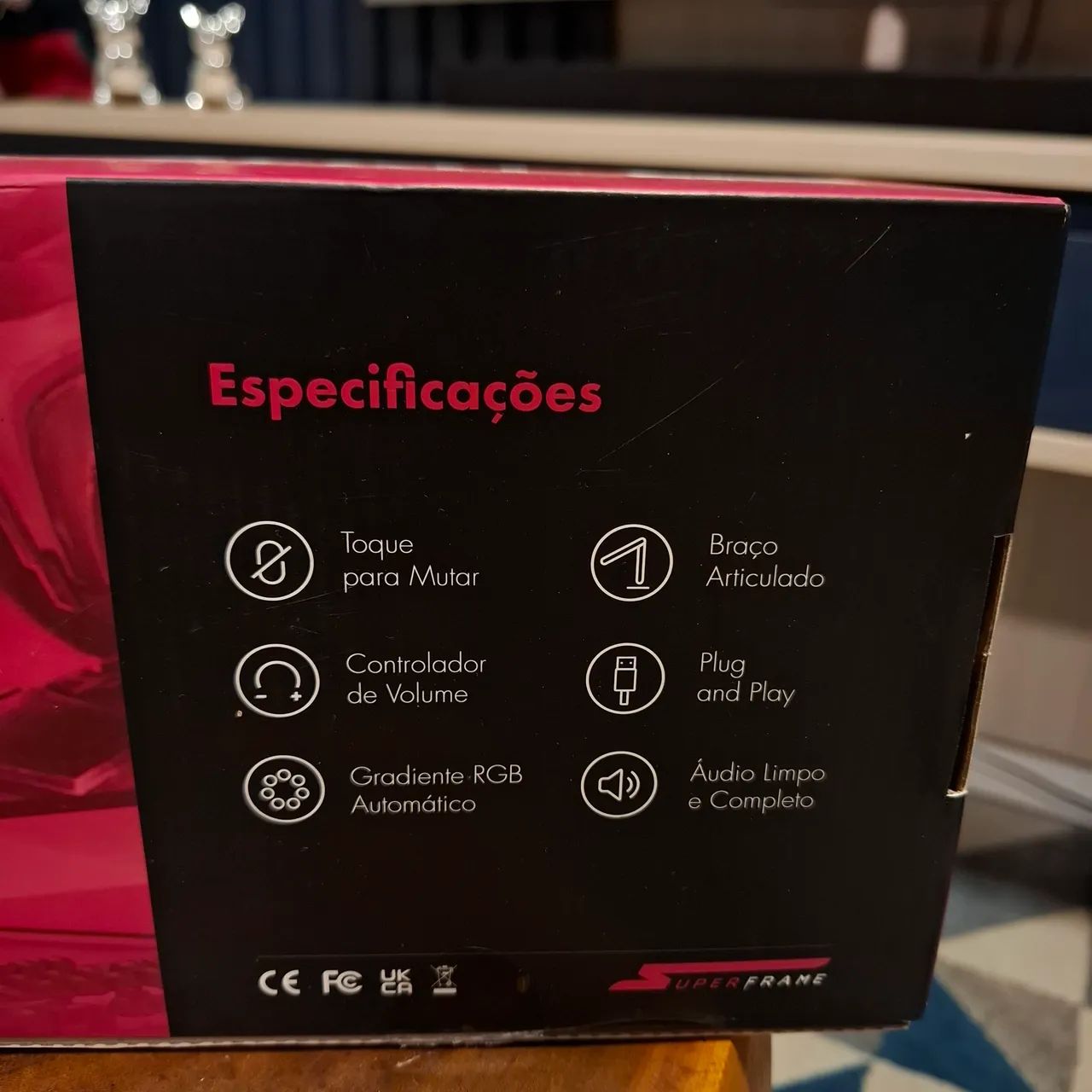 Microfone Gamer Fifine SuperFrame SFM1 - Na garantia - Foto 2