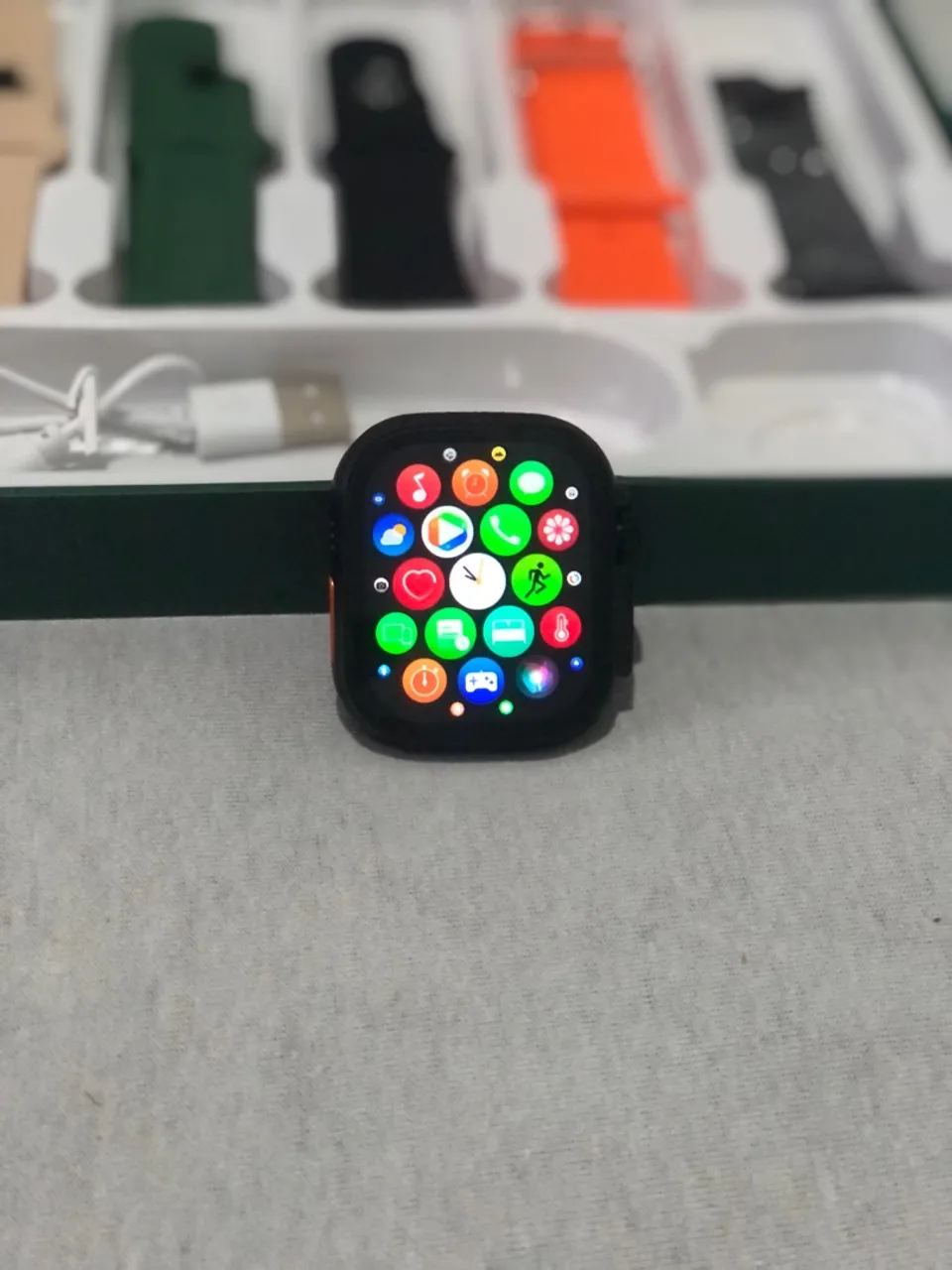 Smartwatch Ultra - Tela AMOLED